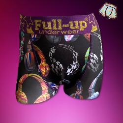 Boxer enfant Fullup | Motif Casque &#127911;