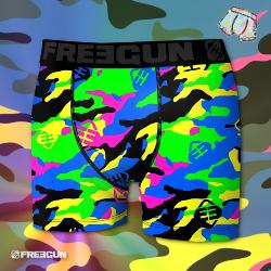 Boxer enfant Freegun |Motif Camouflage &#128540;