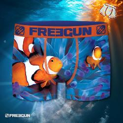 Boxer enfant Freegun |Motif Poissons &#128031;