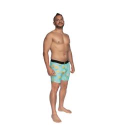  Boxer Wave Hawaii Motif Citrons|D7