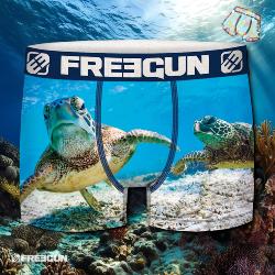 Boxer enfant  Freegun | Motif Tortue &#128034;