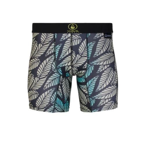  Boxer Wave Hawaii Motif Feuilles|D6