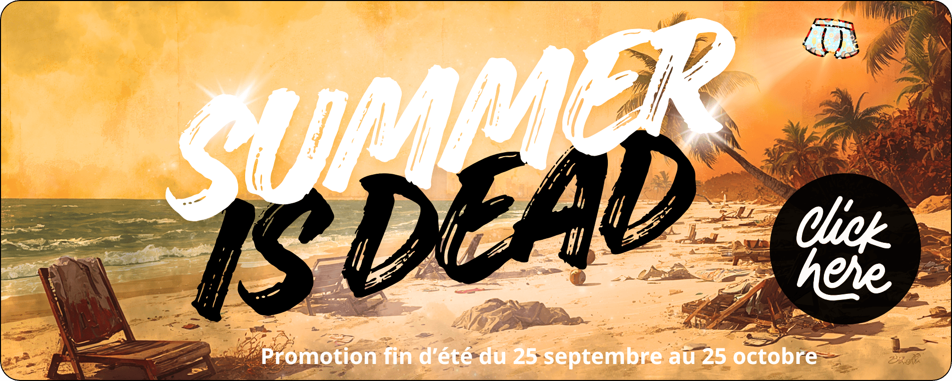 Promotion l'été est mort chez boxer fantaisie