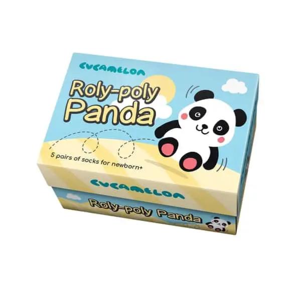 Chaussettes Enfants Pandas (Lot 5 paires)