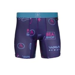  Boxer Wave Hawaii Motif Neon|D3