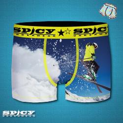 Boxer Spicy |motif Ski |&#127935;